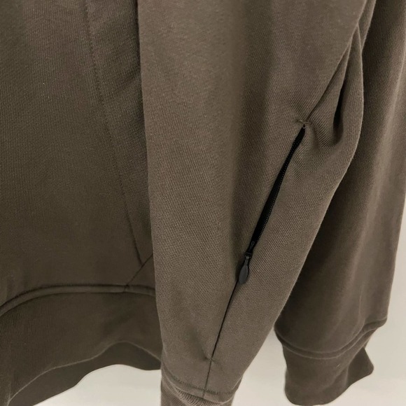 ❌SOLD❌ MEN’S Banana Republic Olive Full Zip Hoodie XL - Picture 5 of 6